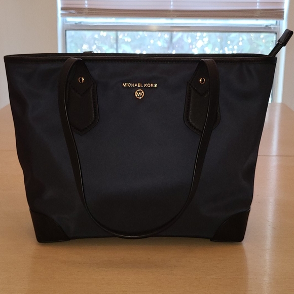 michael kors eva nylon tote